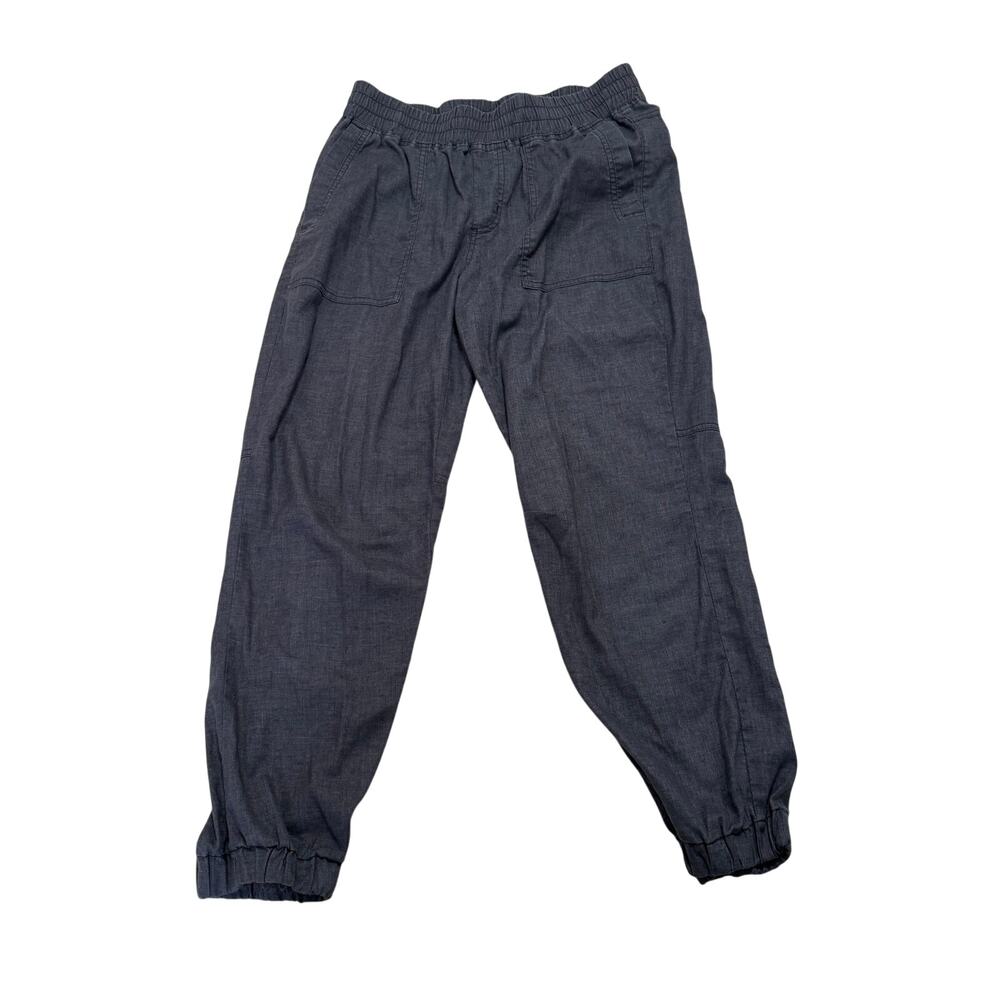Prana Pants Women's Small Gray Hemp Blend Jogger Cuff